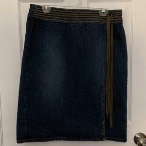 90s Vintage Denim Skirt